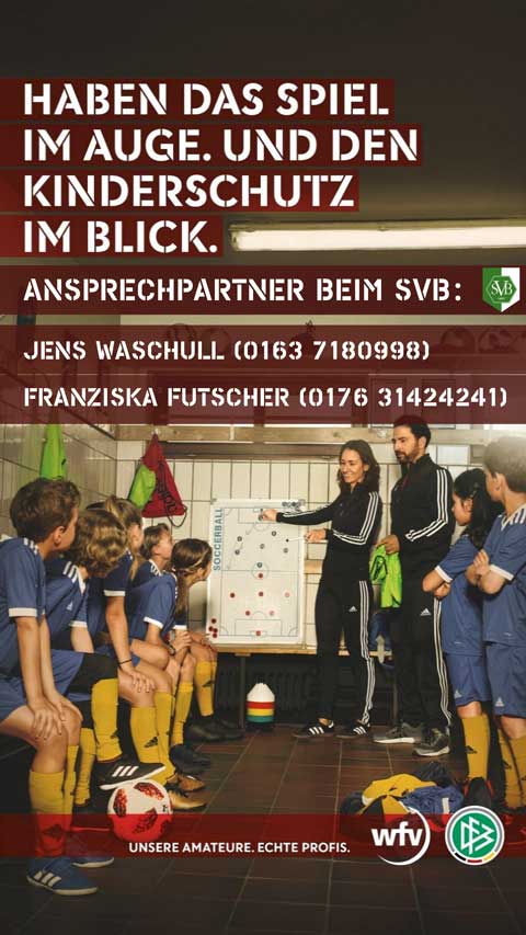 Flyer mit Infos zu den Ansprechpartnern